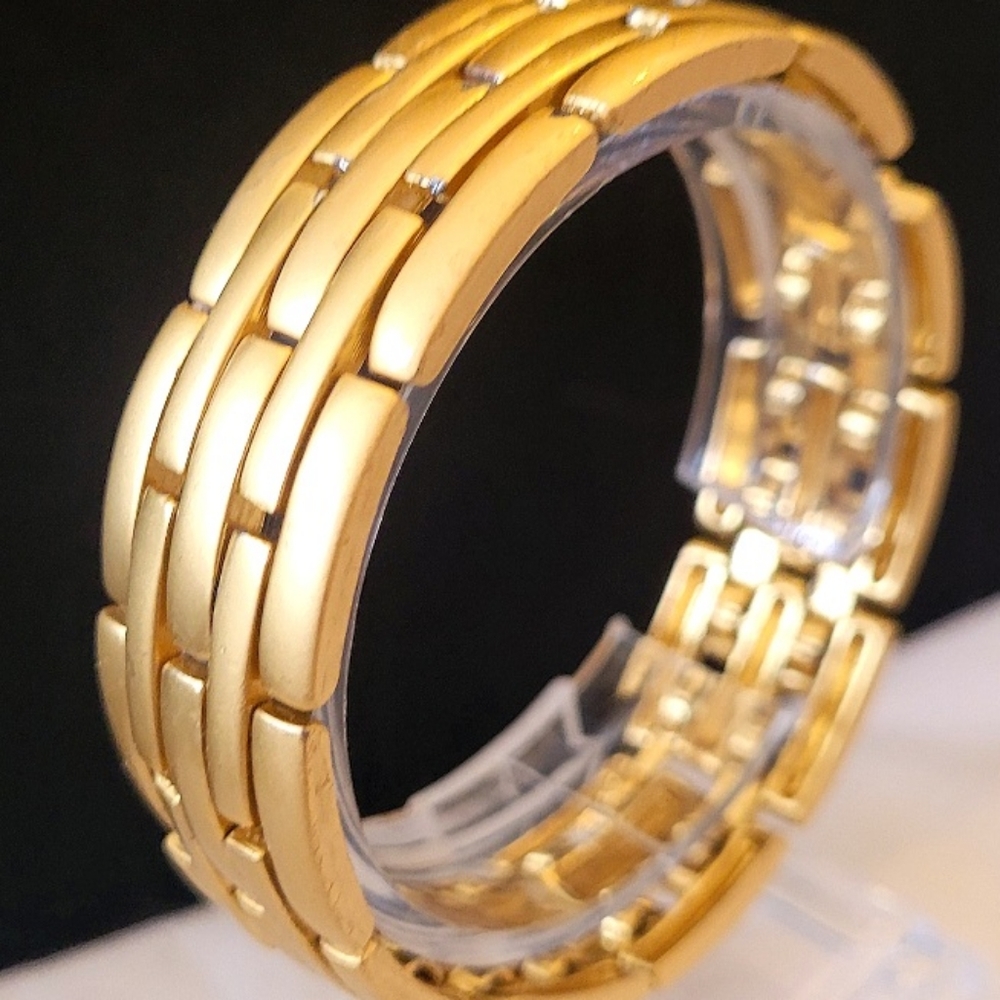 VINTAGE MONET GOLD PANTHER BRACELET